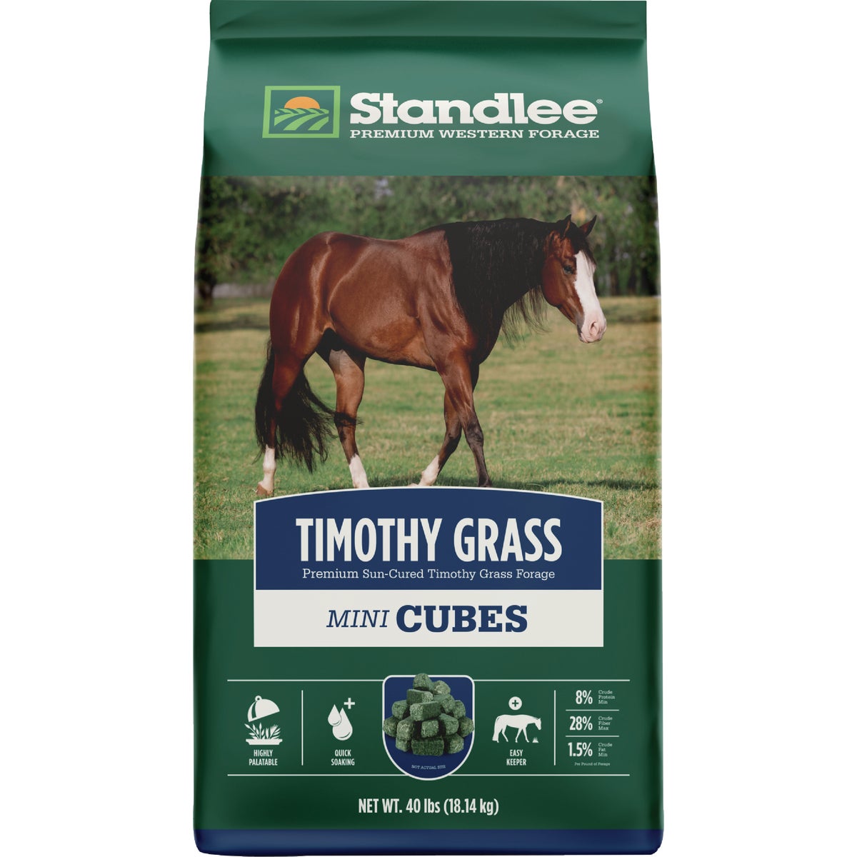 Standlee 40 Lb. Timothy Mini Cubes Image 2