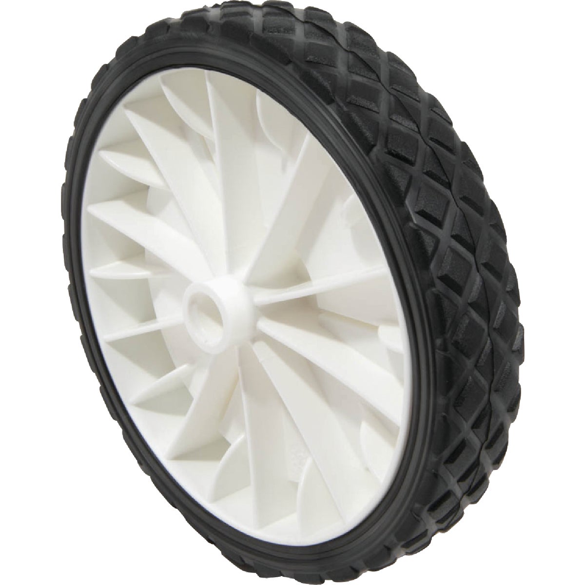 Arnold 7 In. Diamond Tread Offset Hub Wheel