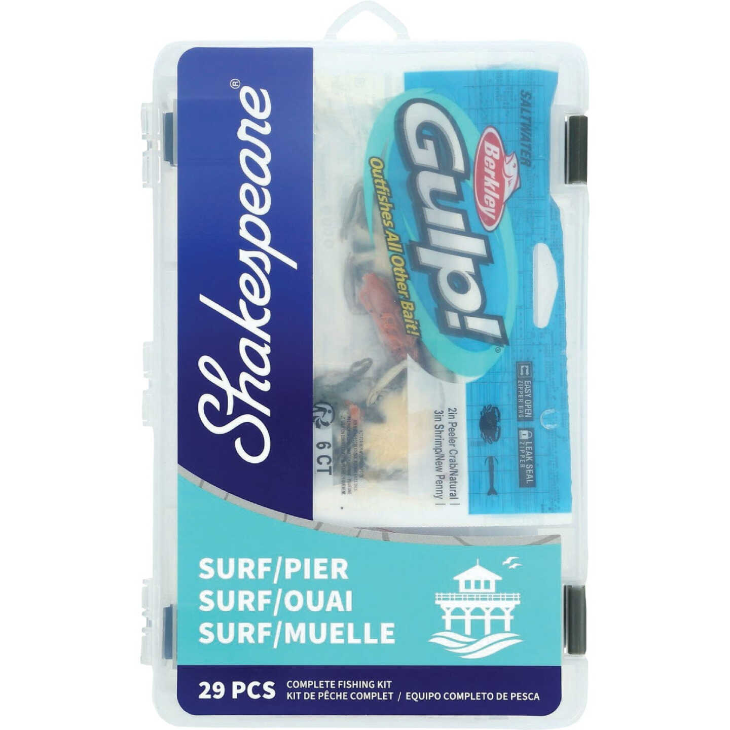 Shakespeare Catch More Fish Surf Pier Kit Image 1