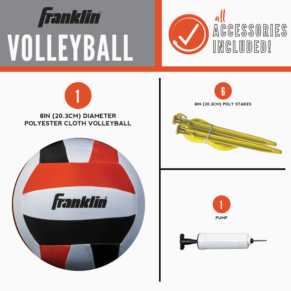 Franklin Family Volleyball Set Image 4