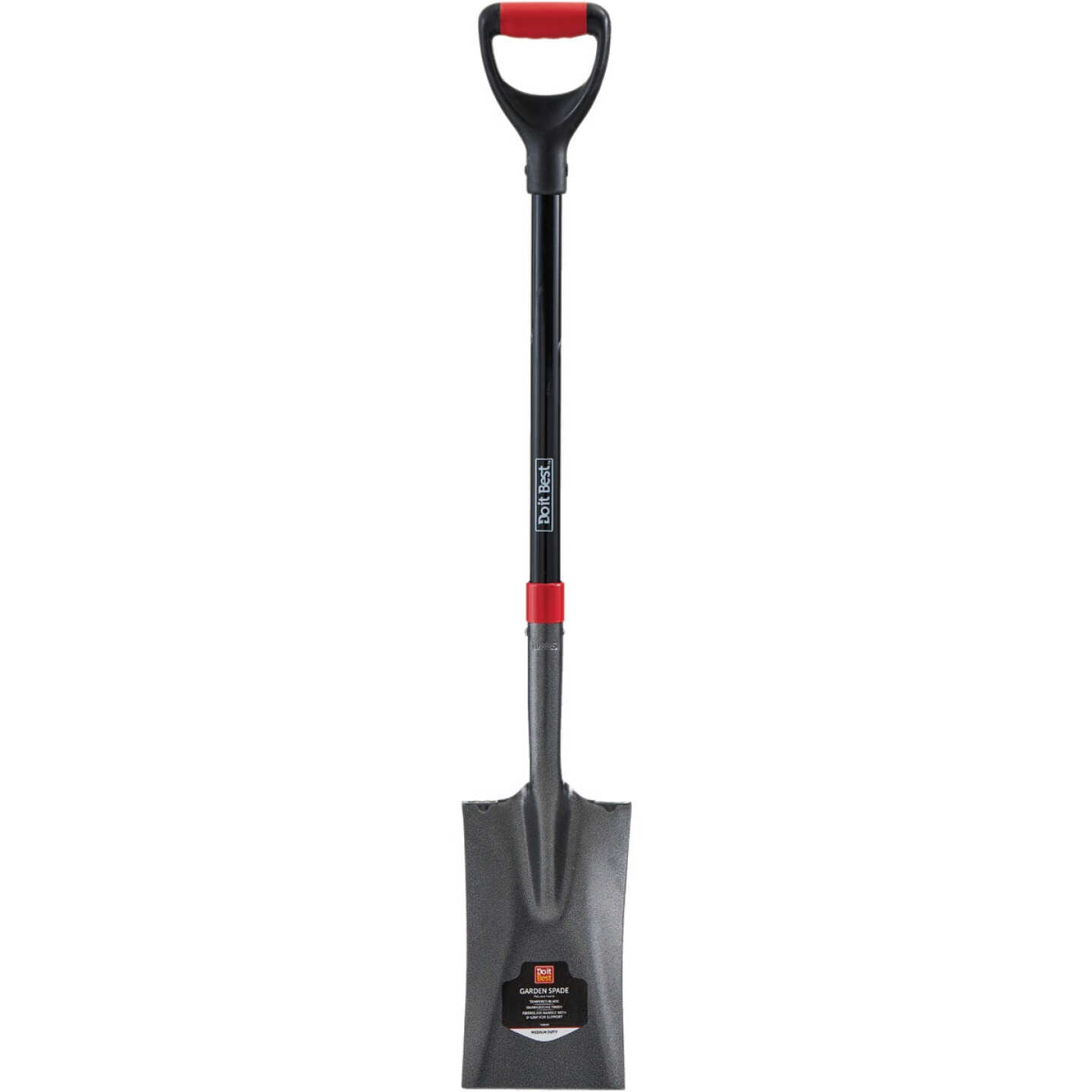 Do it Best 32 In. Fiberglass D-Handle Square Point Garden Spade Image 2