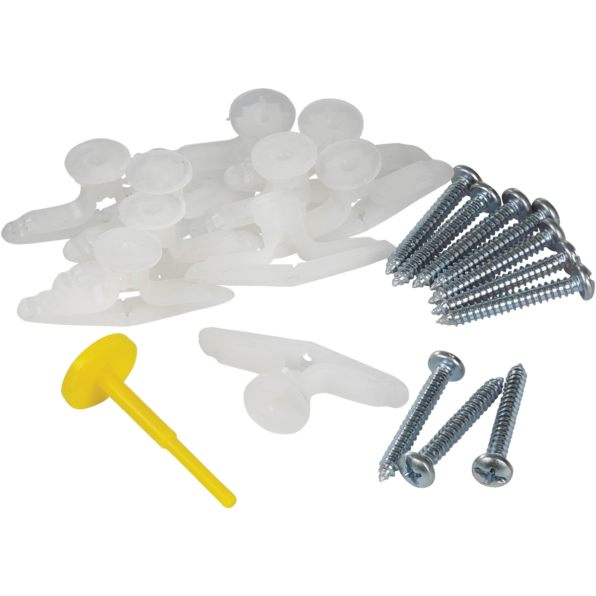 Hillman 3/8 In. Medium Yellow Plastic Anchor (10-Count)
