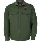 Milwaukee M12 Men's Large Green Heated Shirt Jacket Image 2