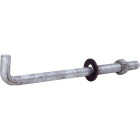 Grip-Rite 1/2 In. x 8 In. Bright Anchor Bolt with Round Washer (50-Count) Image 1