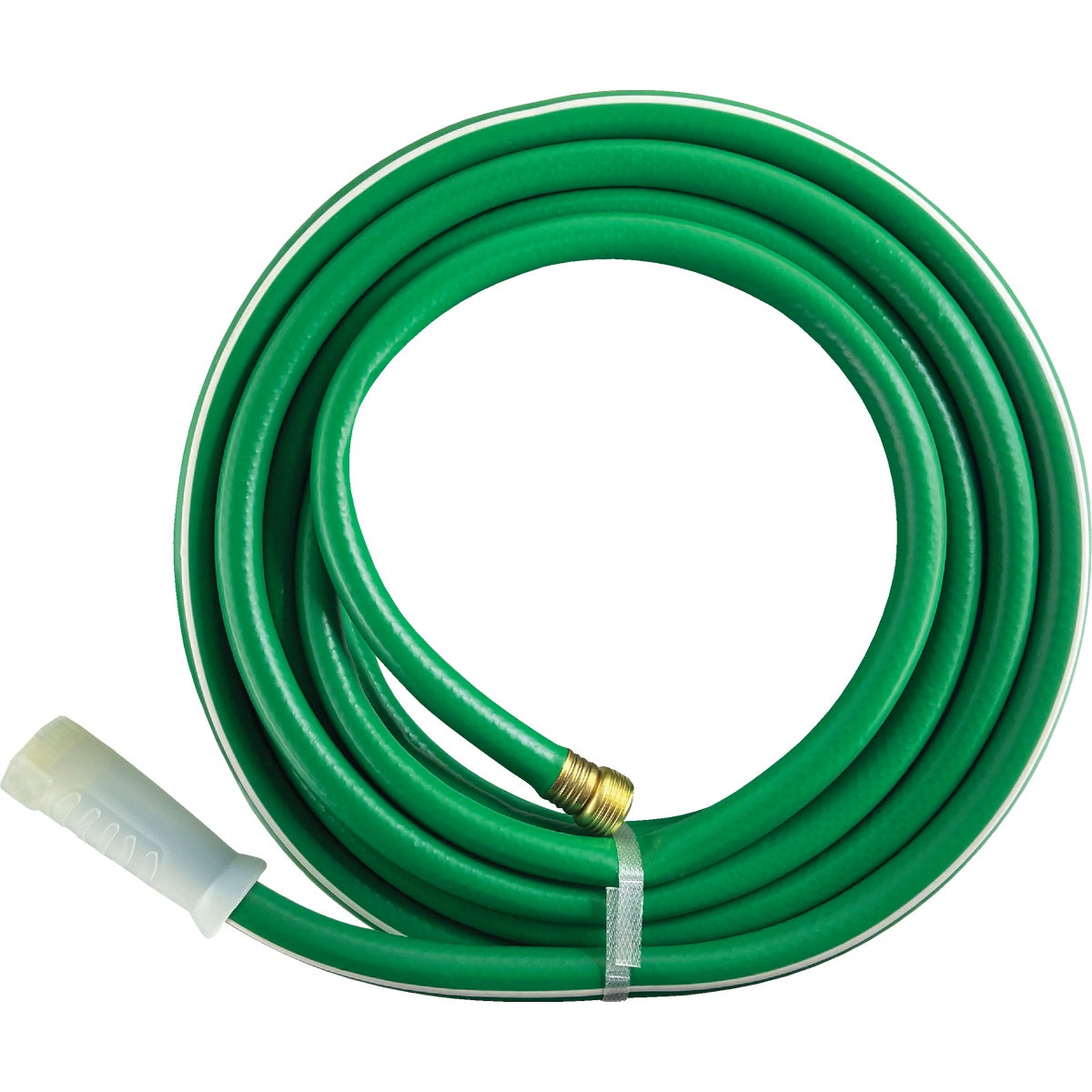 Best Garden 5/8 In. Dia. x 100 Ft. L. Medium-Duty Vinyl Garden Hose with Guard-N-Grip Image 2