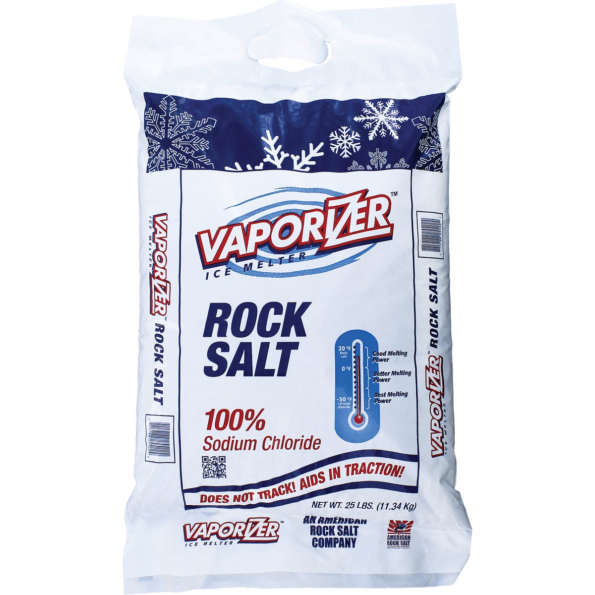Vaporizer 25 Lb. Rock Salt Ice Melt