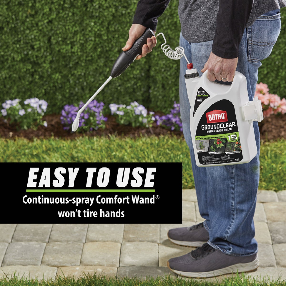 Ortho GroundClear 1 Gal. Wand Sprayer Weed & Grass Killer Image 7