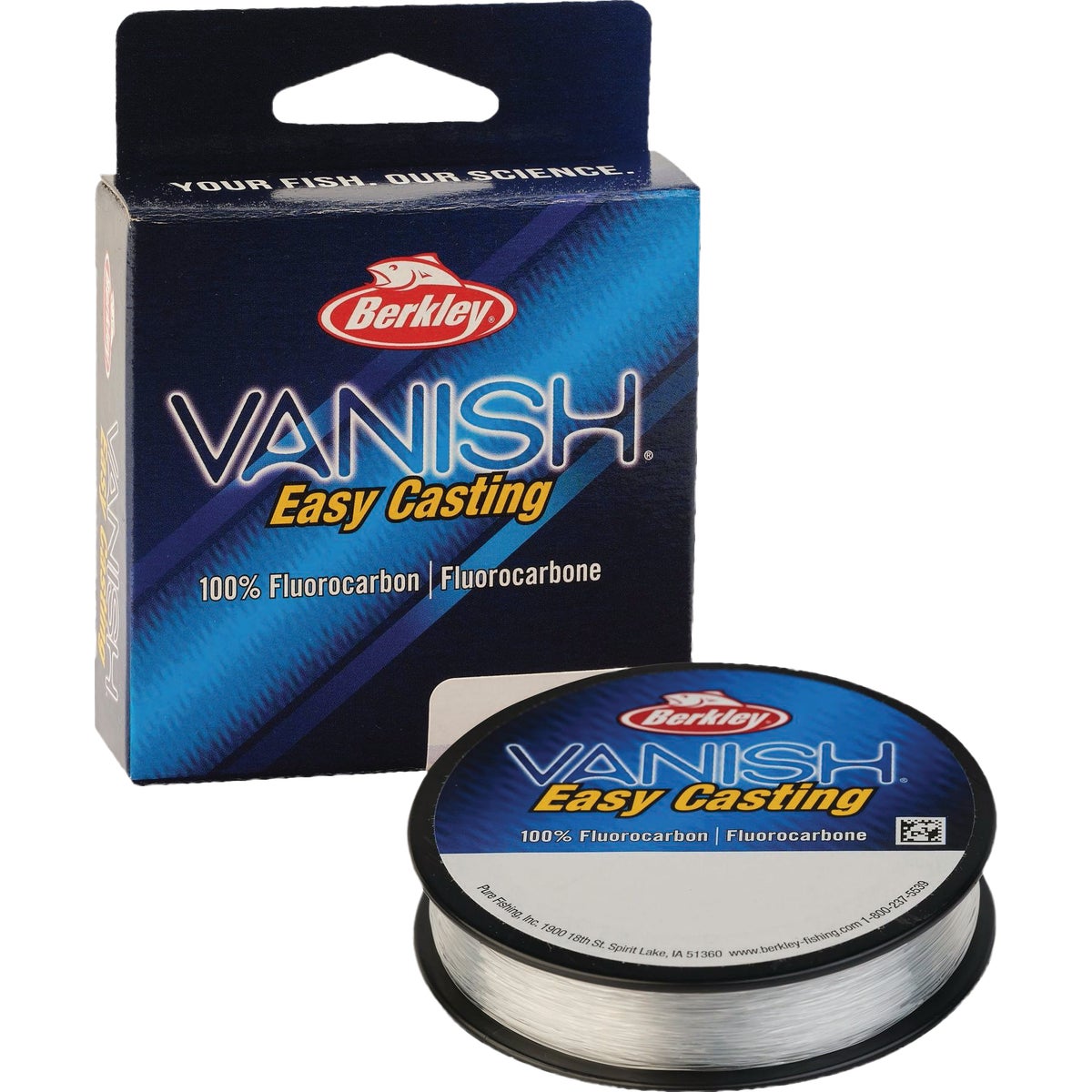 Berkley Vanish Clear 6 Lb. 110 Yd. Clear Fishing Line