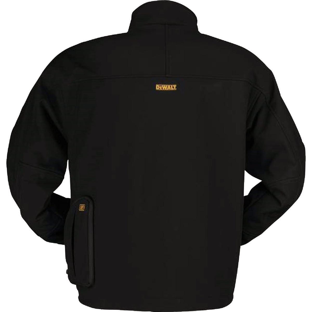 DEWALT Men's Black Soft Shell Heated Jacket Kit, XL Image 4
