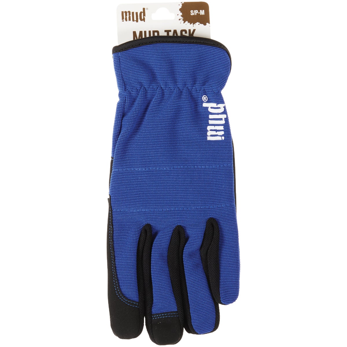 Mud Women's Small/Medium Synthetic Leather True Blue Garden Glove Image 2