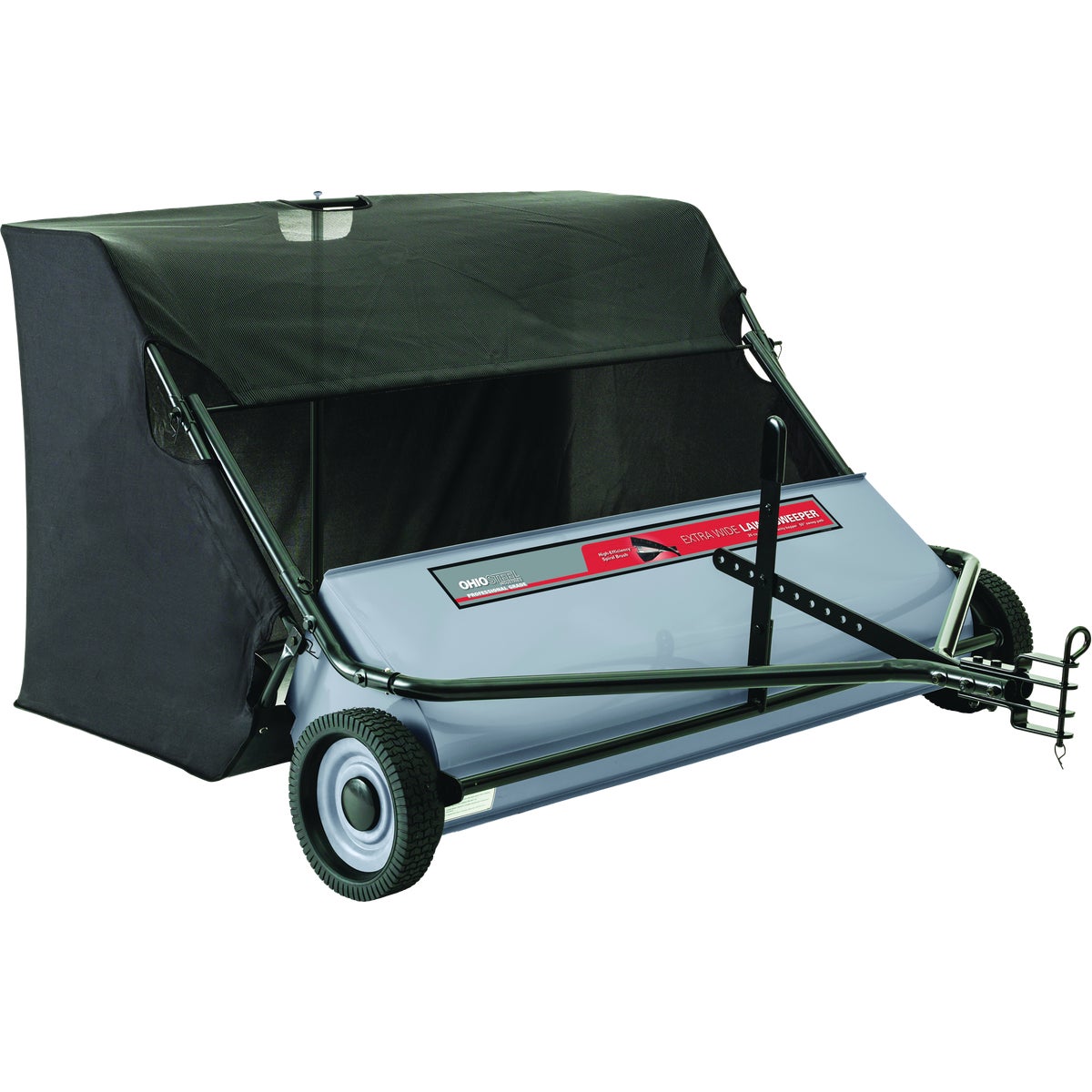 Ohio Steel 50 In. 26 Cu. Ft. Tow-Behind Lawn Sweeper
