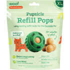 Woof Pupsicle XL Peanut Butter & Beef Refill Pop Treat (5-Pack) Image 1