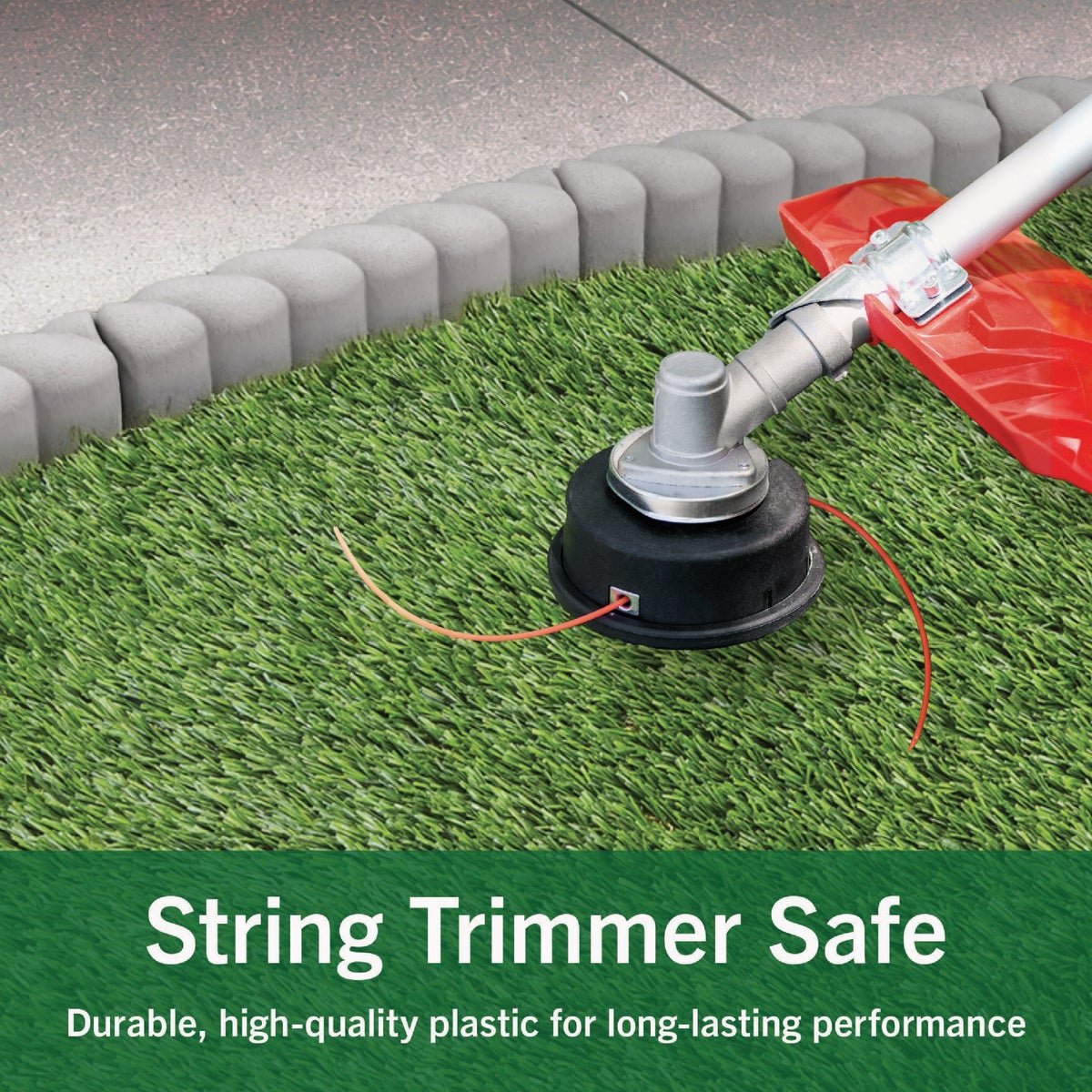 Master Mark Step-In 2.5 In. x 10 Ft. Stone Twist Gray Plastic Landscape Edging Image 4