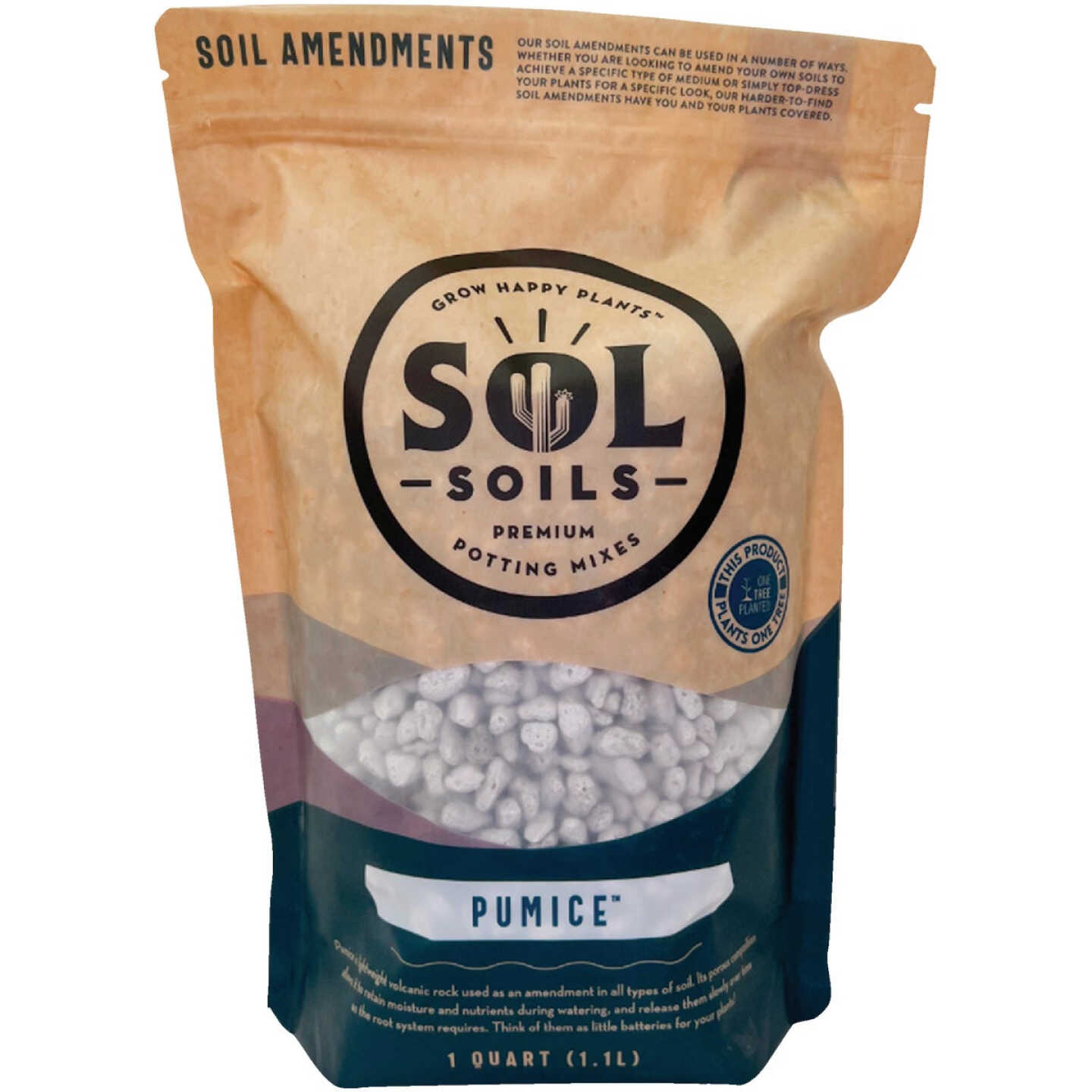 Sol Soils 1 Qt. Pumice Image 1