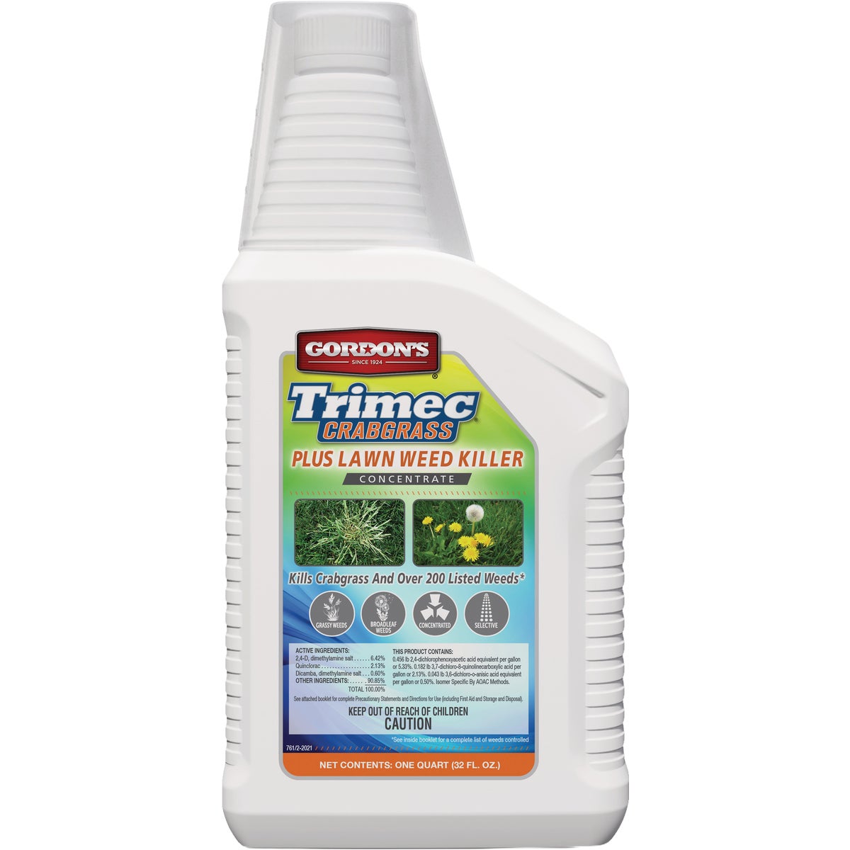 Gordon's Trimec 1 Qt. Concentrate Crabgrass Plus Lawn Weed Killer Image 1