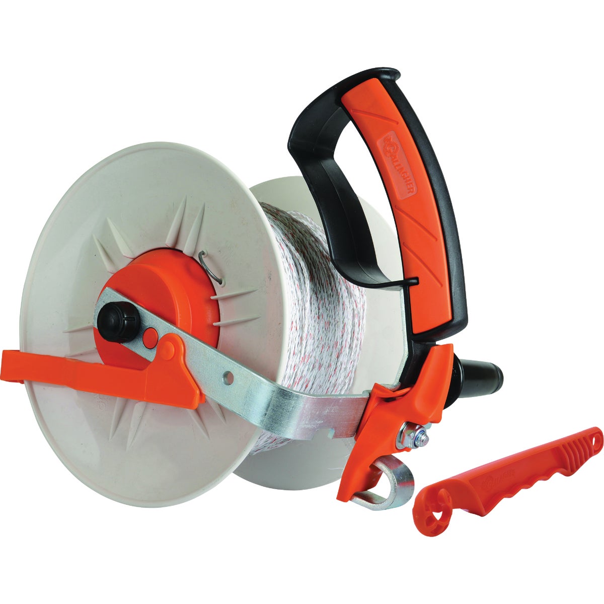 Gallagher 1312 Ft. White Pre Wound Geared Reel Turbo Wire