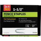 Do it 1-1/2 In. 9 ga Hot Galvanized Fence Staple (72-Count, 1 Lb.) Image 1