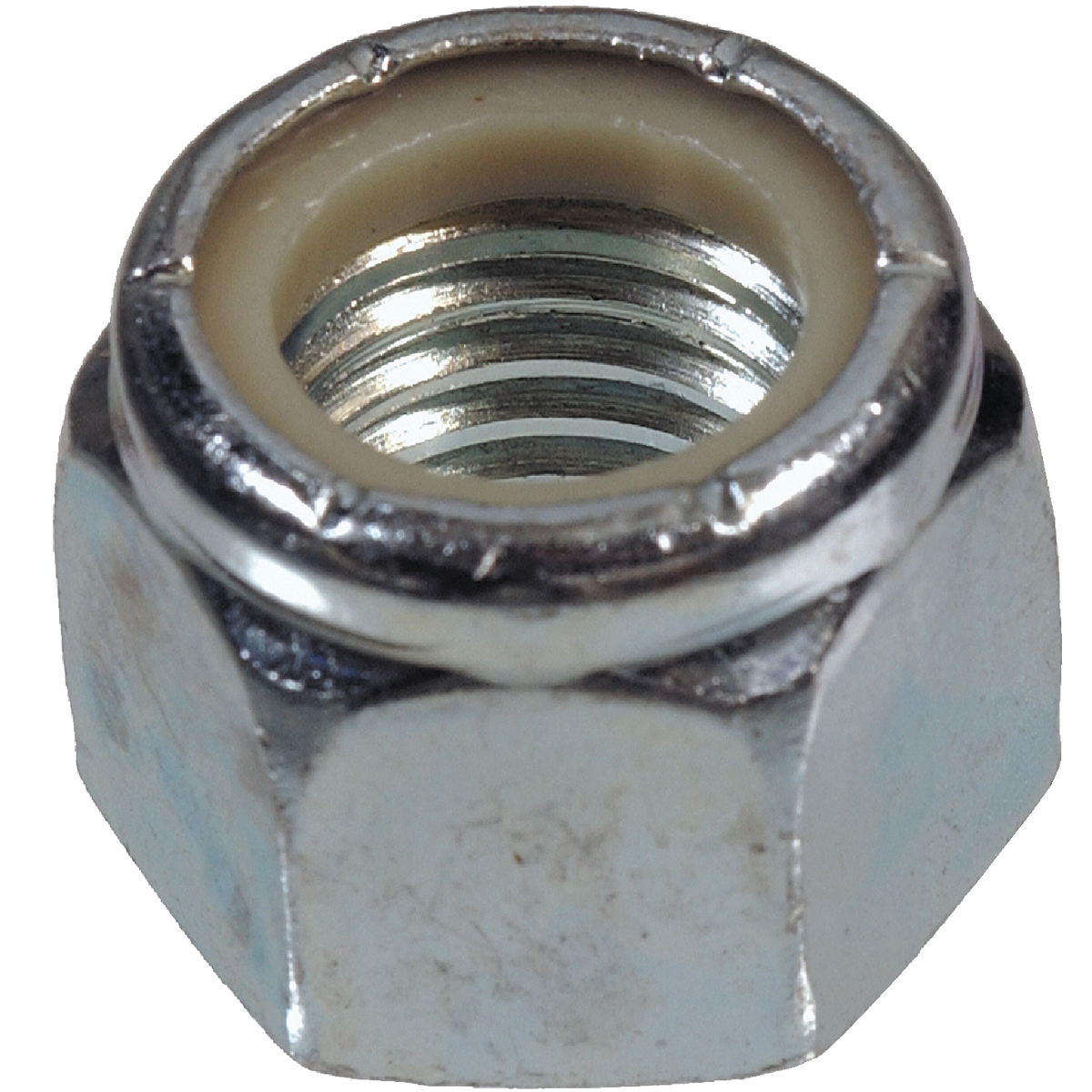 Hillman #10 24 tpi Steel Course Thread Nylon Insert Lock Nut (100-Count)