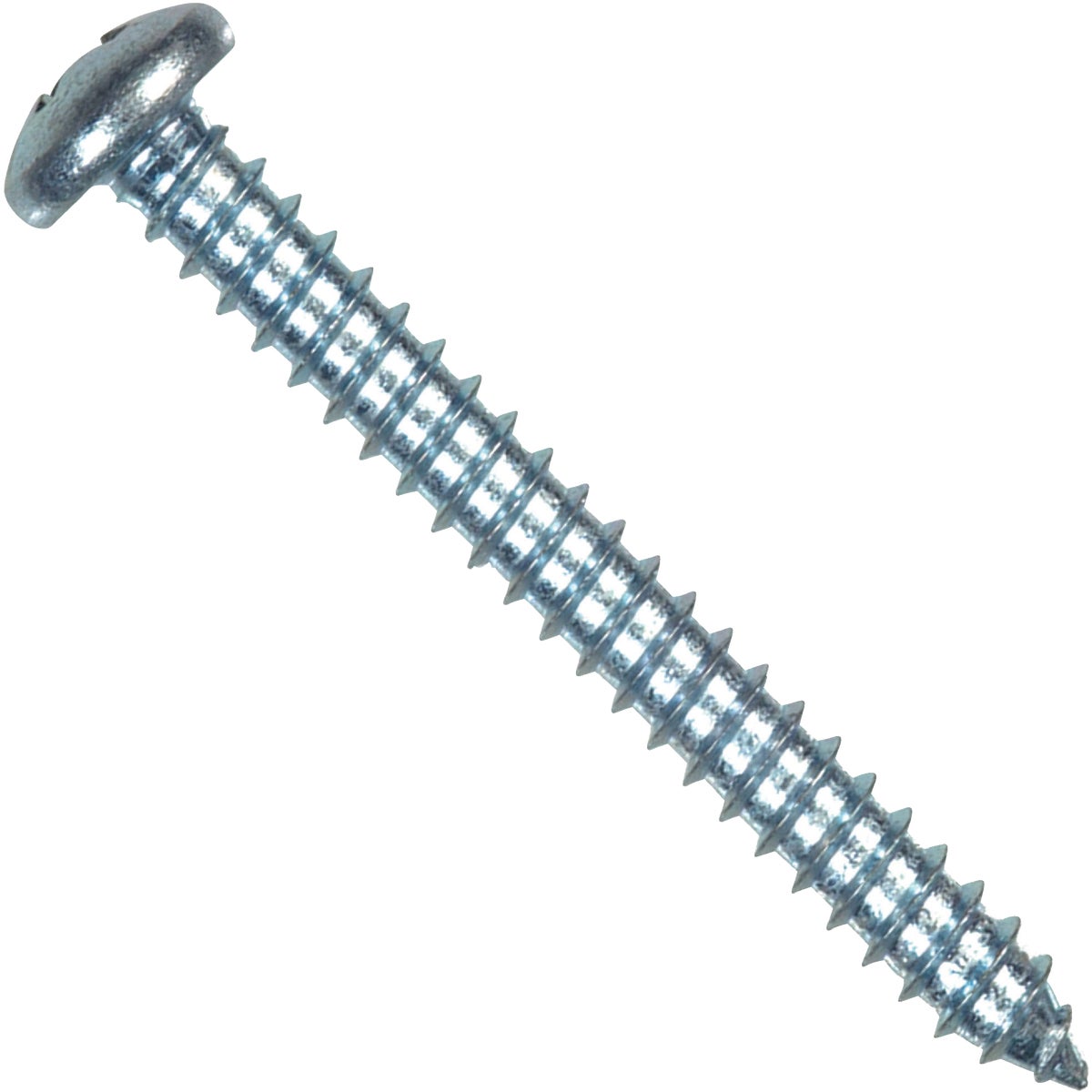 Hillman #6 x 3/8 In. Phillips Pan Head Zinc Sheet Metal Screw (100 Ct.) Image 1
