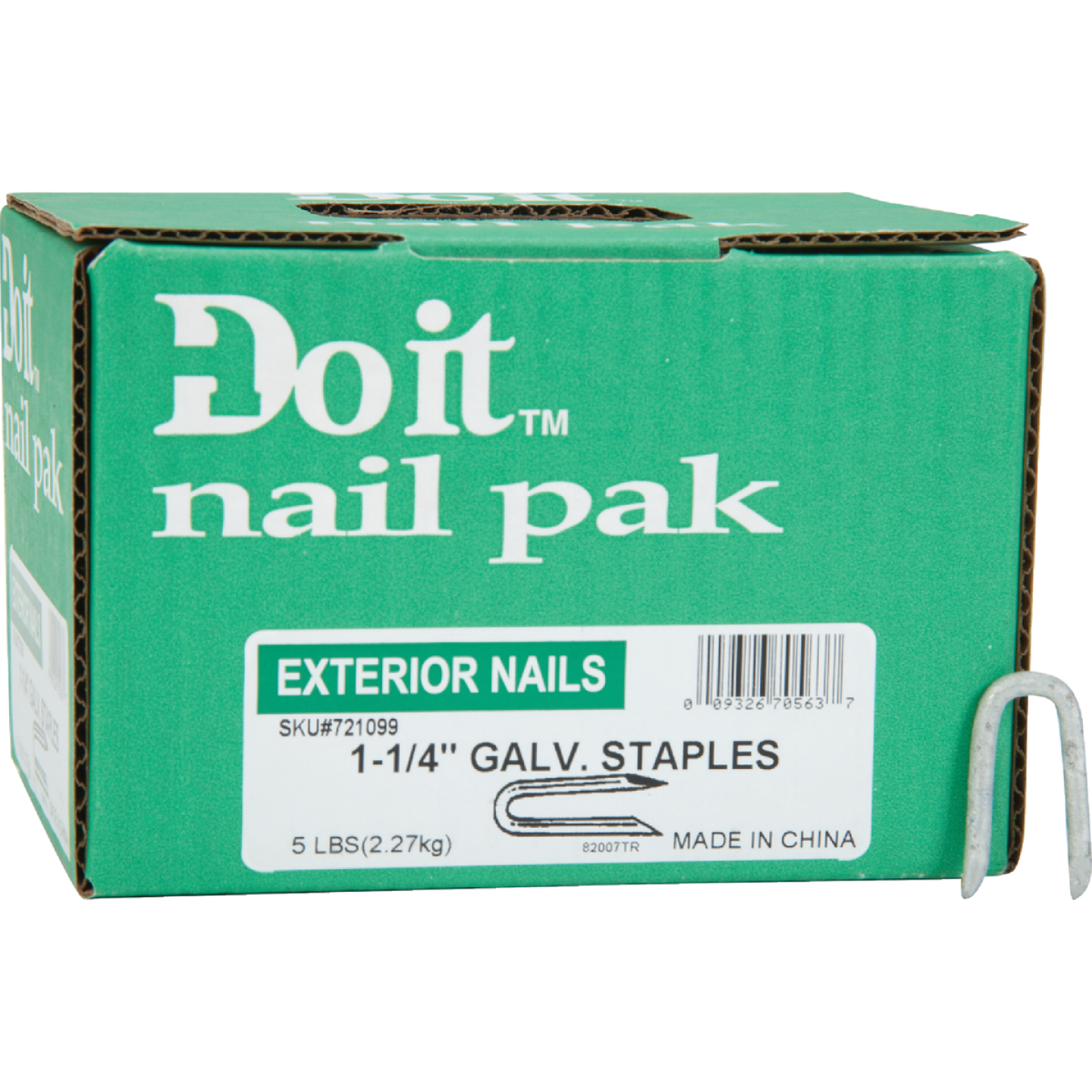Do it 1-1/4 In. 9 ga Hot Galvanized Fence Staple (435-Count, 5 Lb.) Image 2
