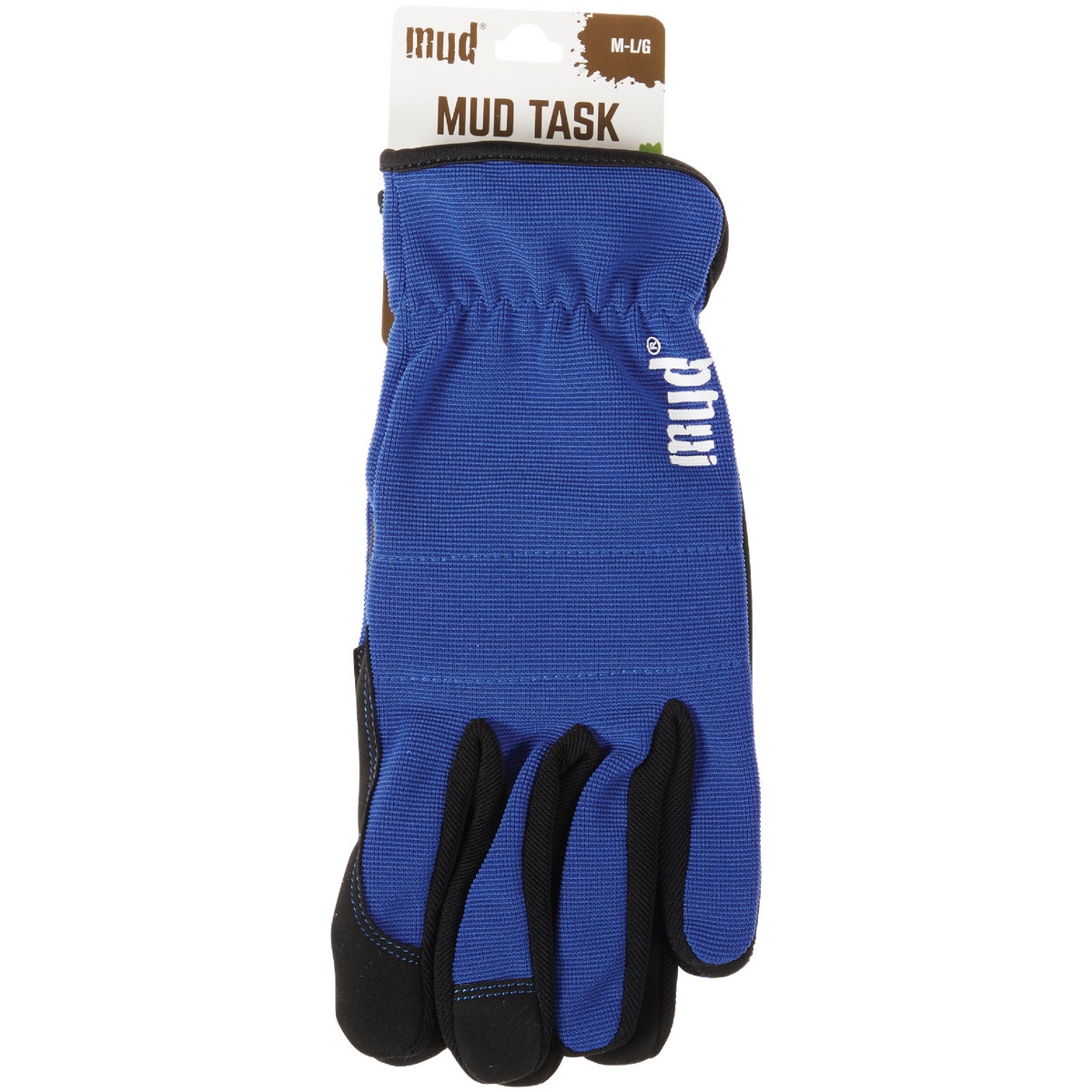 Mud Women's Medium/Large Synthetic Leather True Blue Garden Glove Image 2