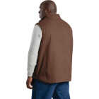 Berne Heartland Men's XL Bark Sherpa-Lined Washed Duck Vest Image 7