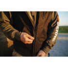 Berne Heartland Men's XL Bark Sherpa-Lined Washed Duck Vest Image 3