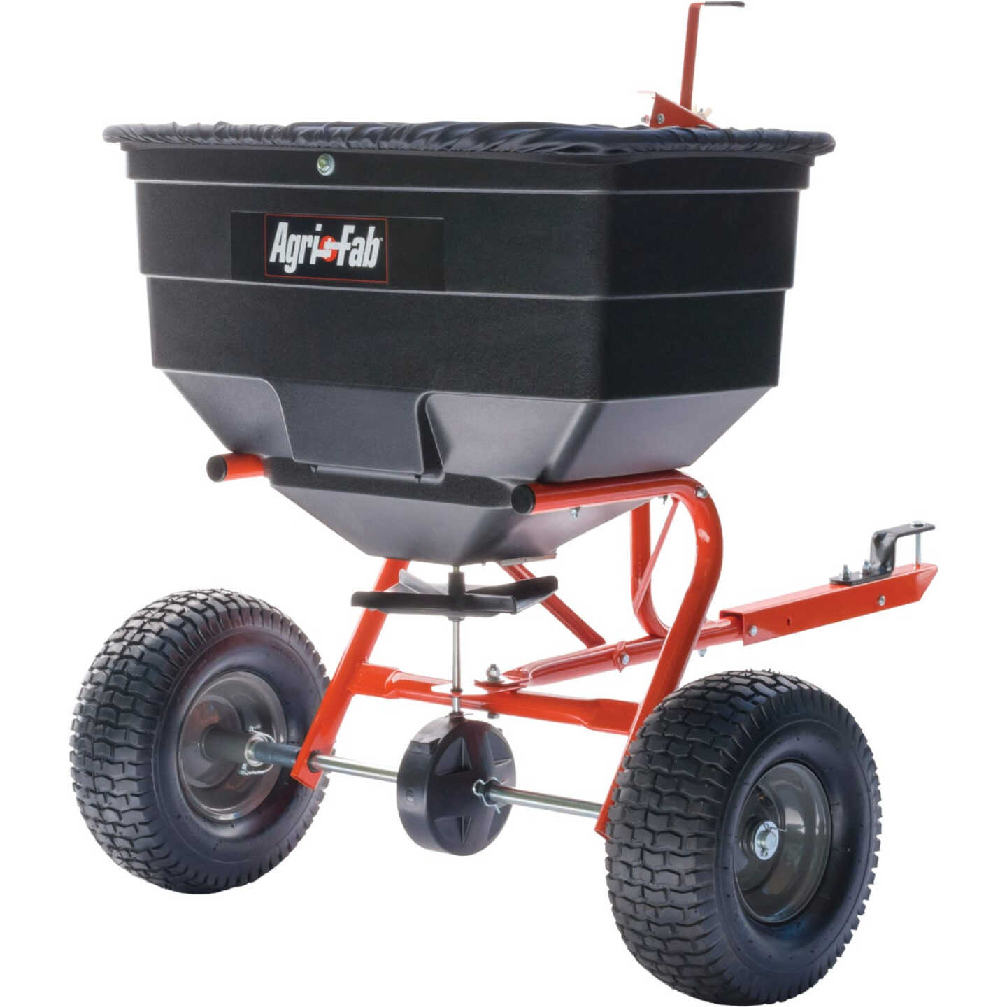 Agri-Fab 185 Lb. Tow-Behind ATV Broadcast Spreader Image 1