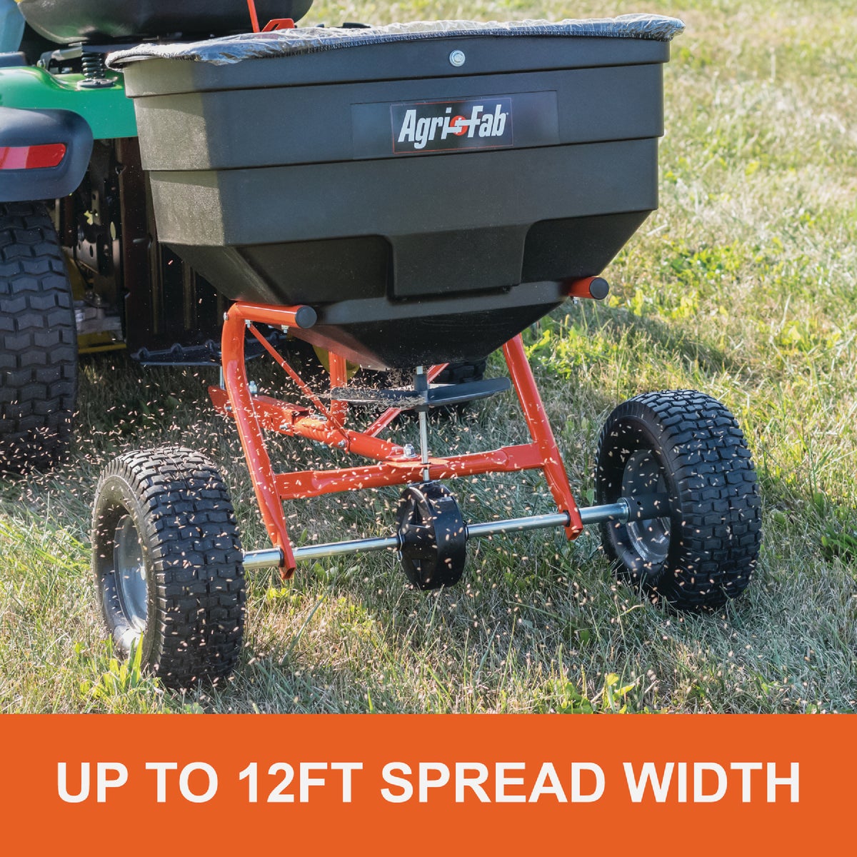 Agri-Fab 185 Lb. Tow-Behind ATV Broadcast Spreader Image 3