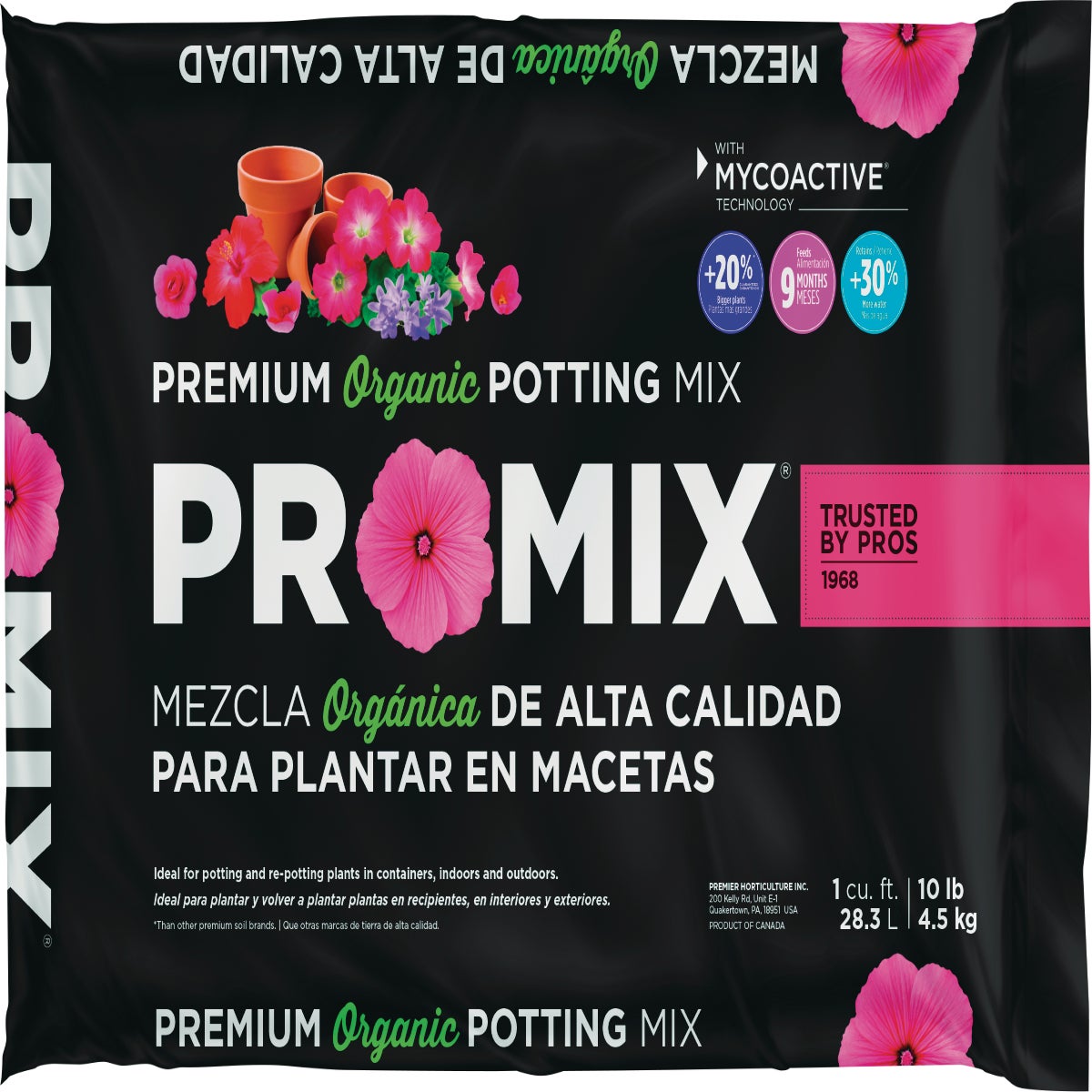 Pro-Mix 1 Cu. Ft. Premium Potting Soil Mix with Mycoactive