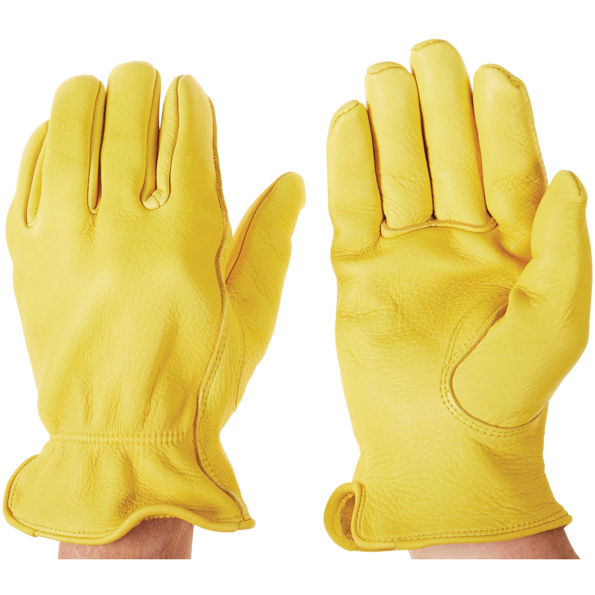 Boss Men's XL Premium Deerskin Leather Driver Glove Image 2