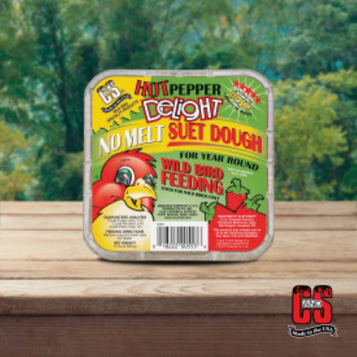 C&S 11.75 Oz. Hot Pepper Delight No Melt Suet Image 2