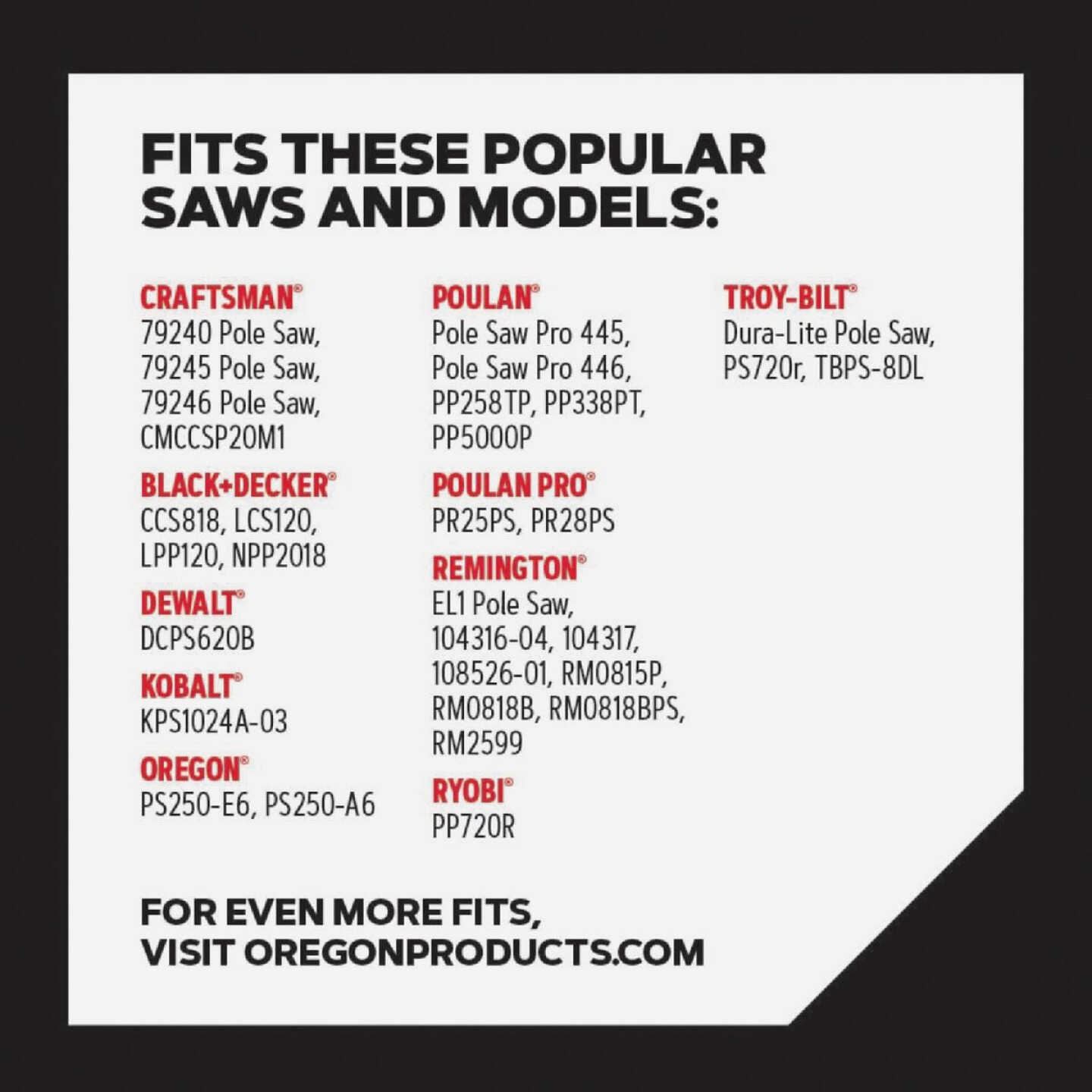 Oregon AdvanceCut 8 In. 34-Link Pole Saw Chain Image 6