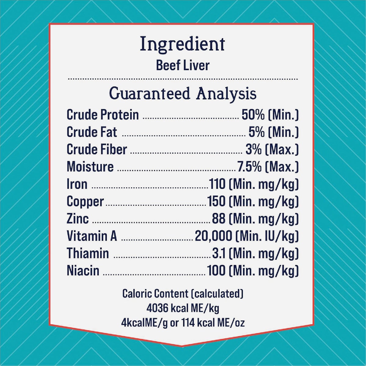 Stewart 4 Oz. Pouch Freeze-Dried Beef Liver Dog Treats Image 2