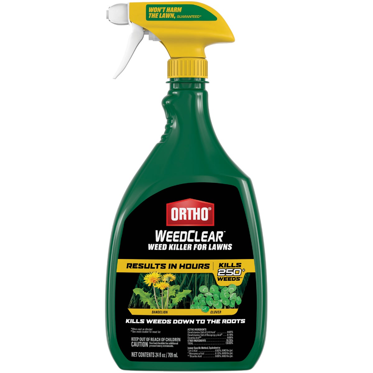 Ortho WeedClear 24 Oz. Trigger Spray Weed Killer For Lawns