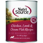 NutriSource 12.3 Oz. Chicken, Lamb & Fish Wet Dog Food Image 1