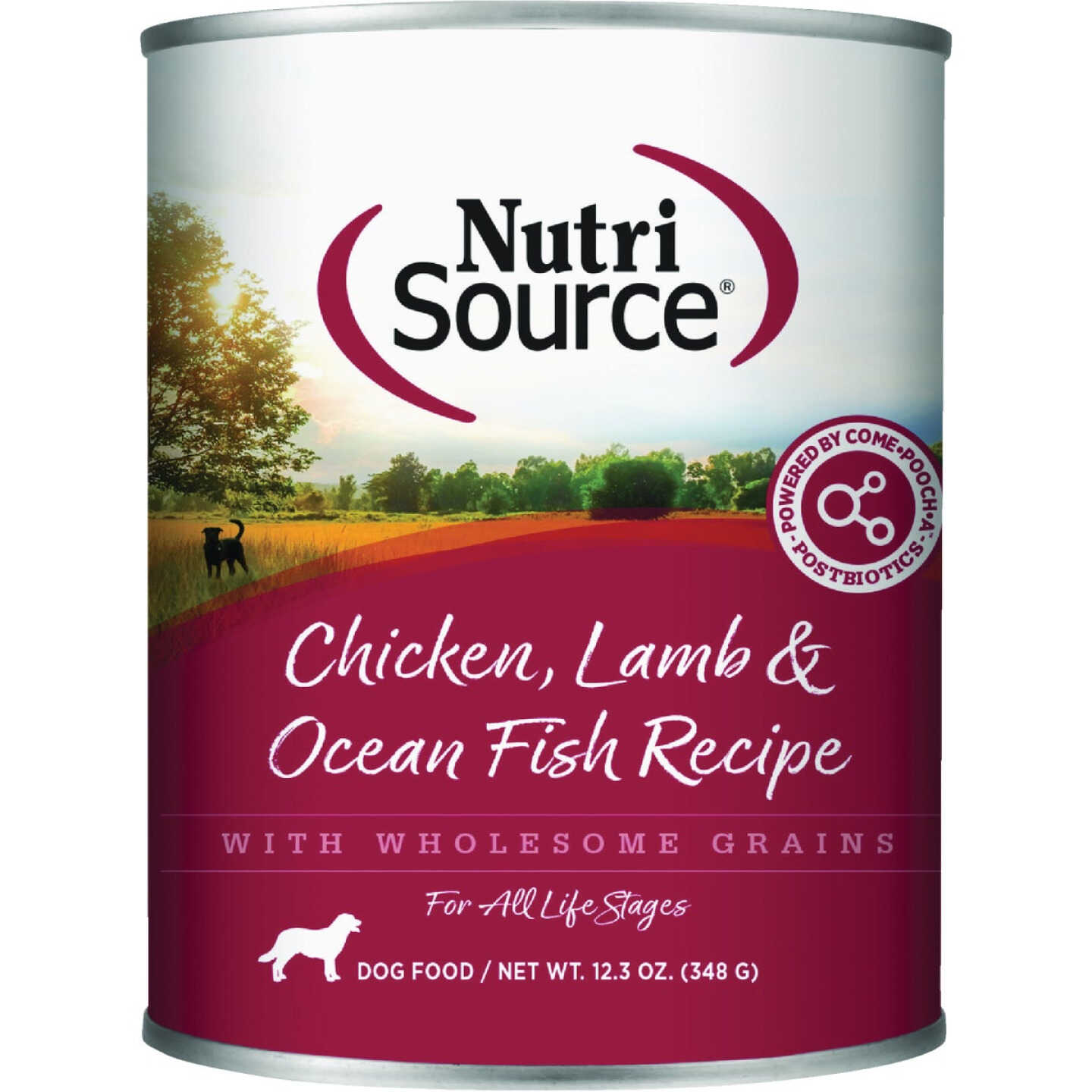 NutriSource 12.3 Oz. Chicken, Lamb & Fish Wet Dog Food Image 1