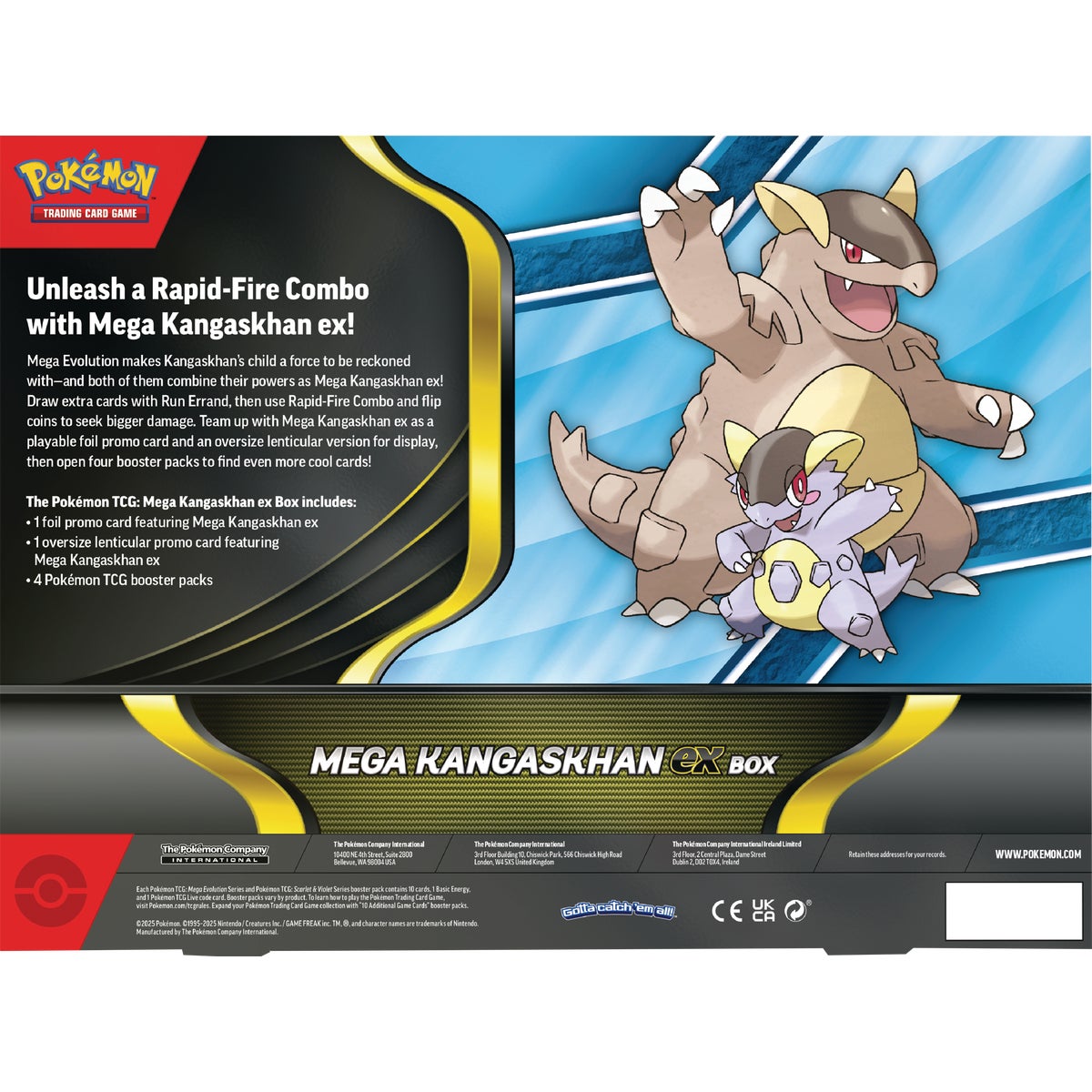 Pokemon Mega Kangaskhan ex Box Image 2