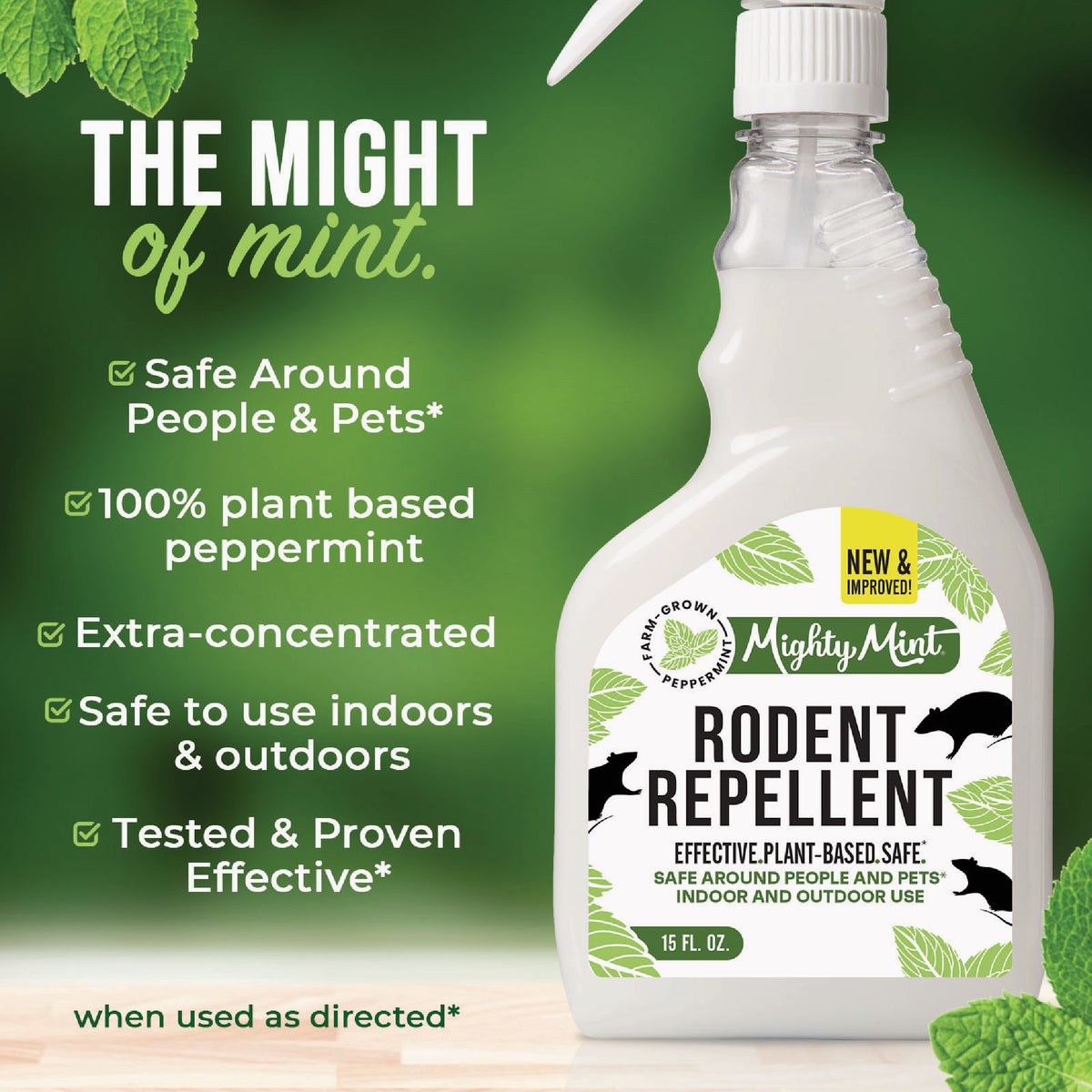 Mighty Mint 15 Oz. Trigger Spray Rodent Repellent Image 2
