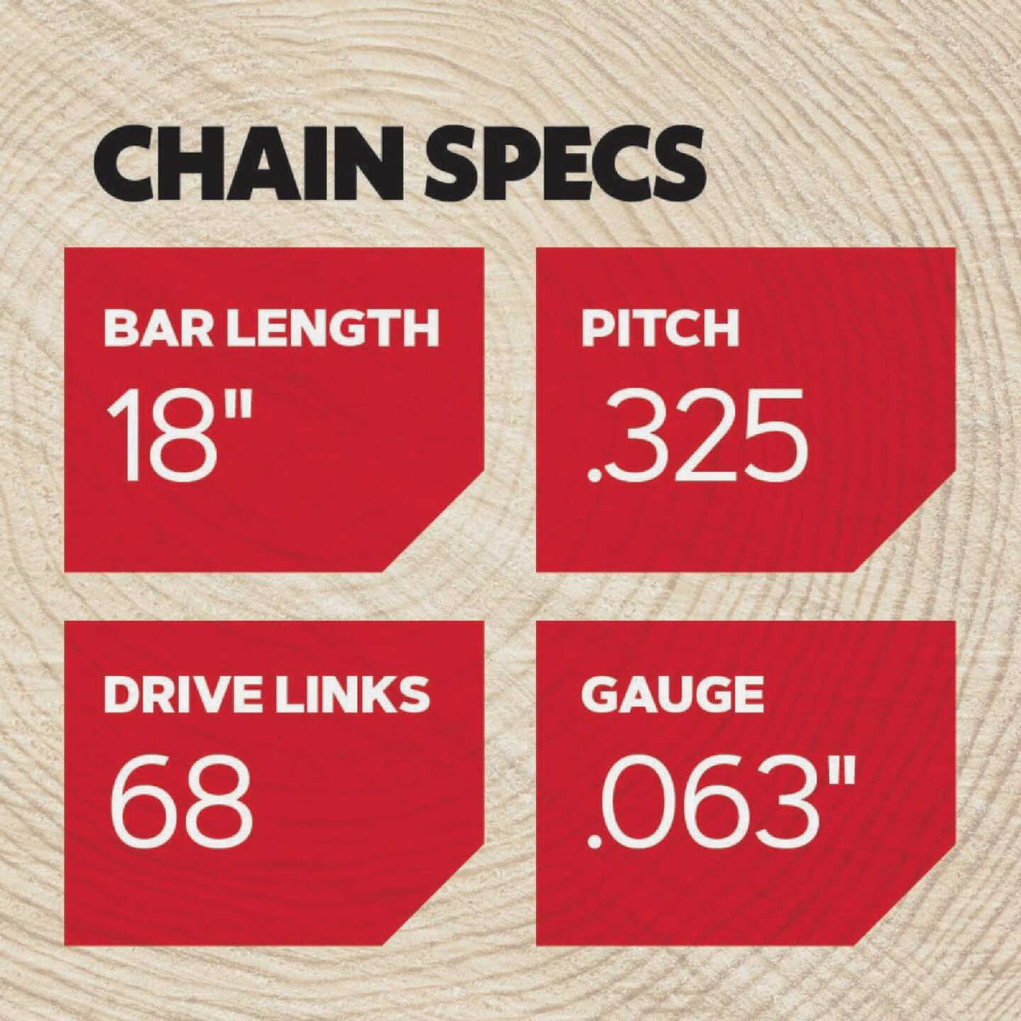 Oregon ControlCut 18 In. 68-Link Chainsaw Chain Image 5