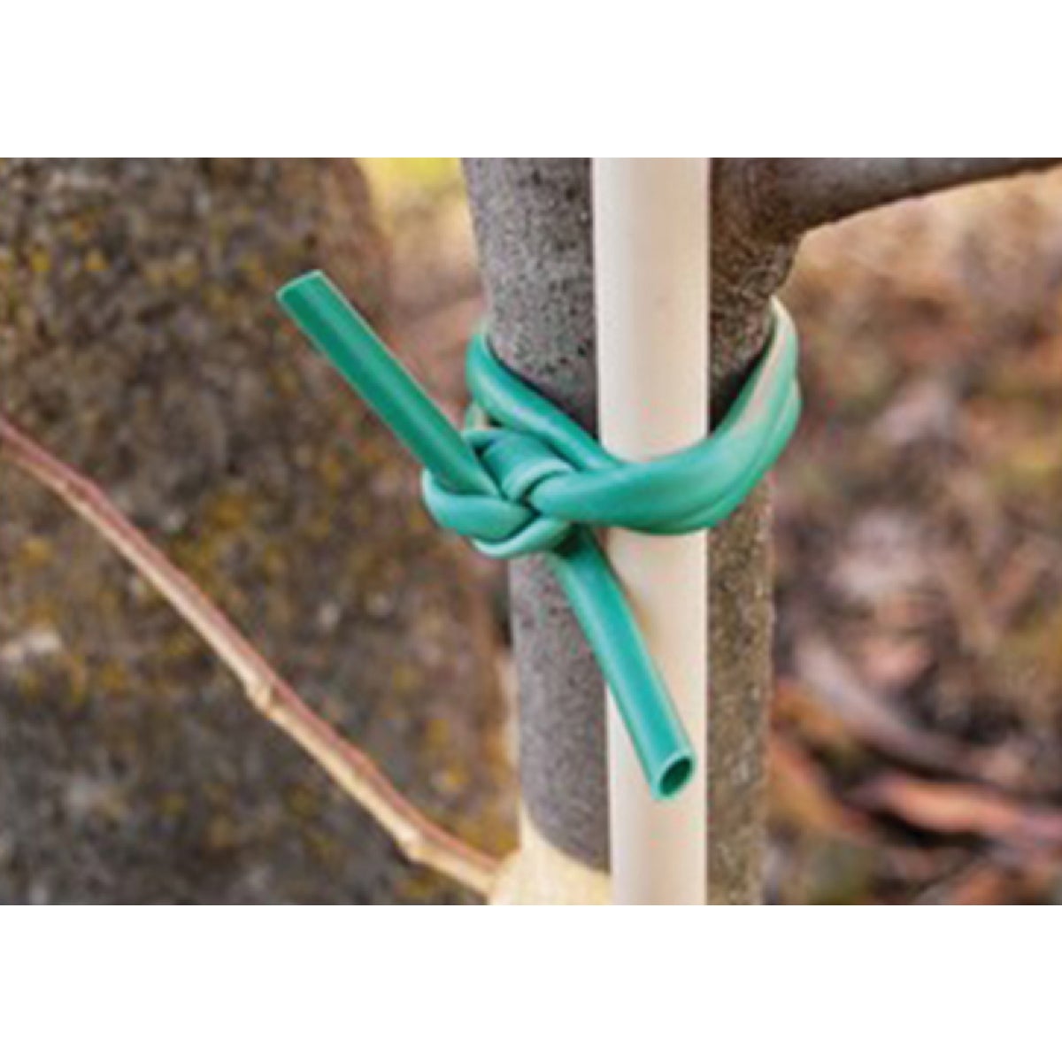 Rapiclip 100 Ft. Green Soft Stretch Plant Tie Image 2