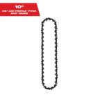 Milwaukee 10 In. 40-Link Pole Saw Chain Image 1