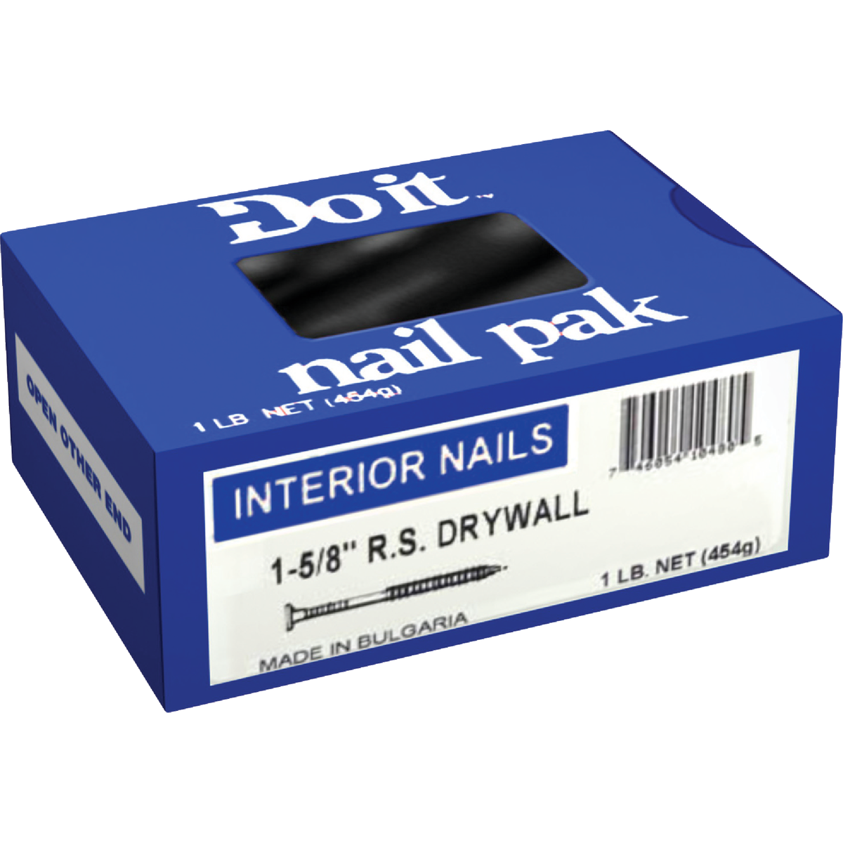 Do it 1-5/8 In. 12-1/2 ga Bright Ring Shank Drywall Nails (295-Count, 1 Lb.) Image 2