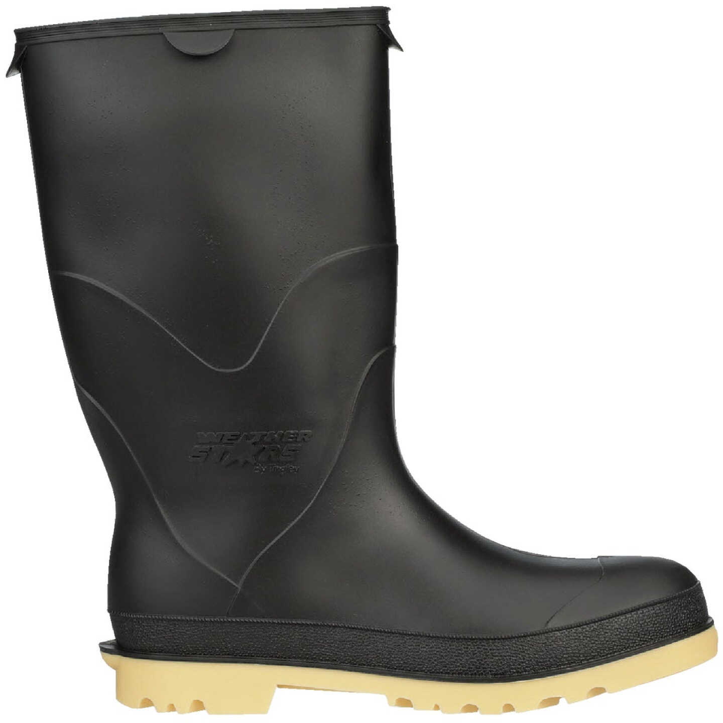 Tingley StormTracks Kids Size 2 Black Rain Boots Image 1