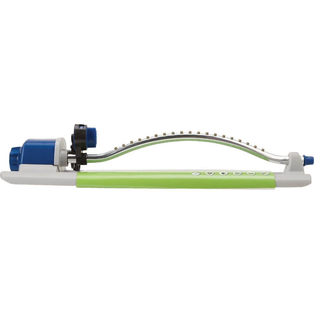Best Garden Poly 3400 Sq. Ft. Blue & Gray Oscillating Sprinkler Image 2