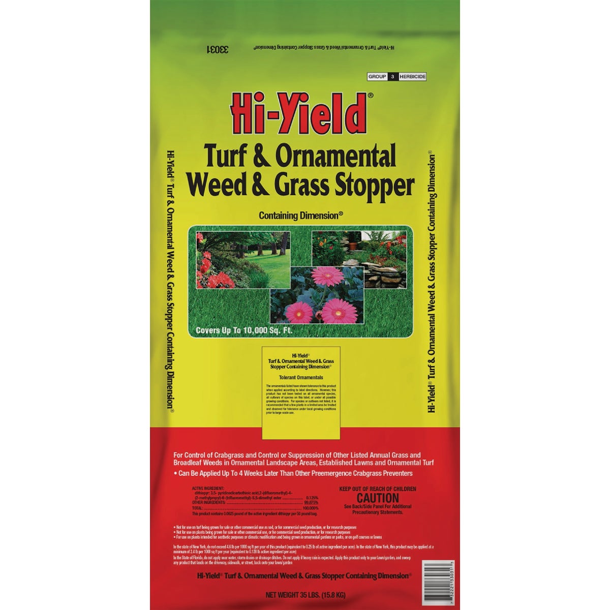 Hi-Yield 28 Lb. Ready To Use Granules Turf & Ornamental Weed & Grass Stopper
