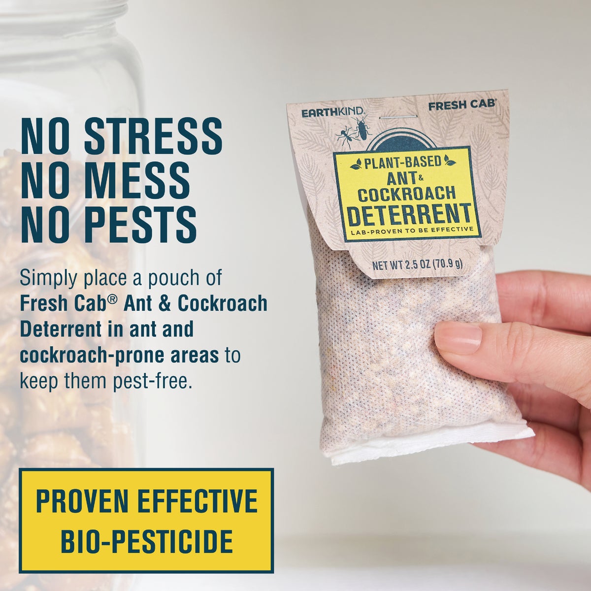 EarthKind Fresh Cab Ant & Cockroach Deterrent (4-Pack) Image 2