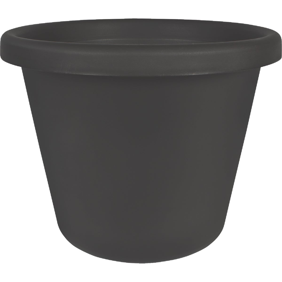 HC Companies 10 In. Black Classic Planter Image 1
