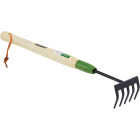 Best Garden 5 In. Steel Level Garden Rake (5-Tine) Image 3