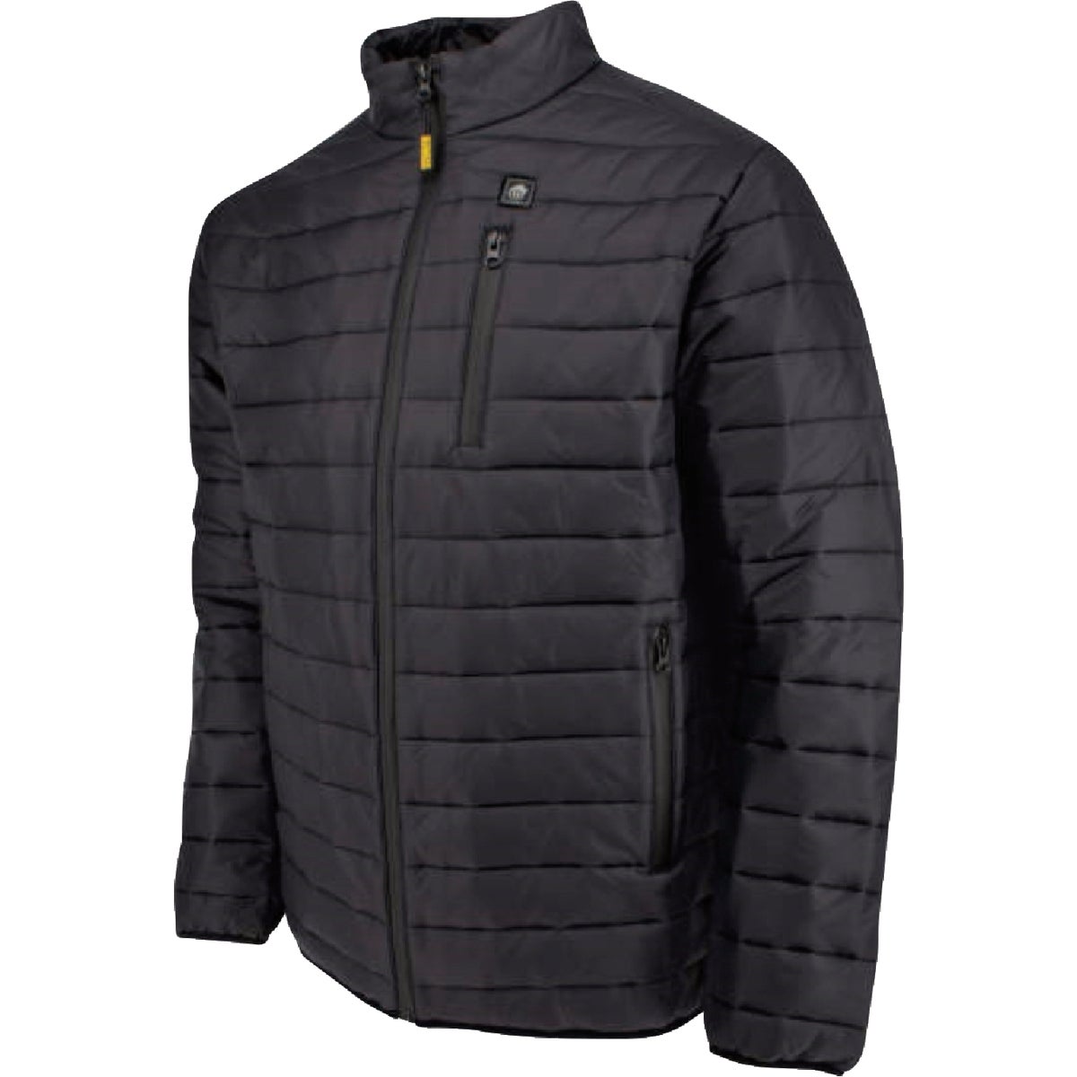 DEWALT Men's Black Puffer Heated Jacket Kit, 2XL Image 3